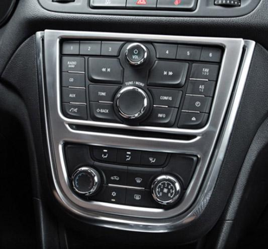 Opel Mokka Chrom Mittelkonsole Armaturenbrett Rahmen Abdeckung