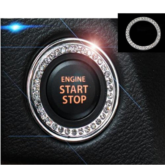 Suzuki Vitara 4 LY Glizernt Start Stop Knopf Ringe Abdeckung