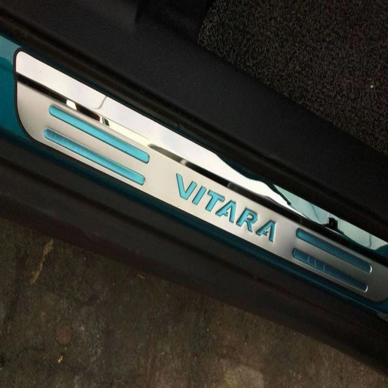 Suzuki Vitara 4 LY Edelstahl Einstiegs Leisten Tür Schweller Auflage Abdeckung