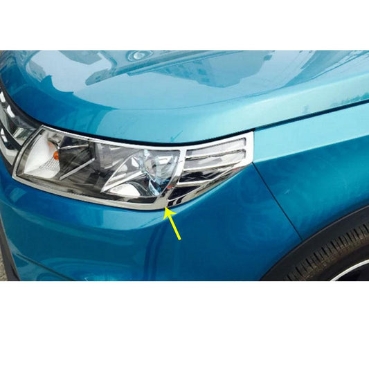 Suzuki Vitara 4 LY Chrom Licht Leuchte Scheinwerfer Vorne Abdeckung