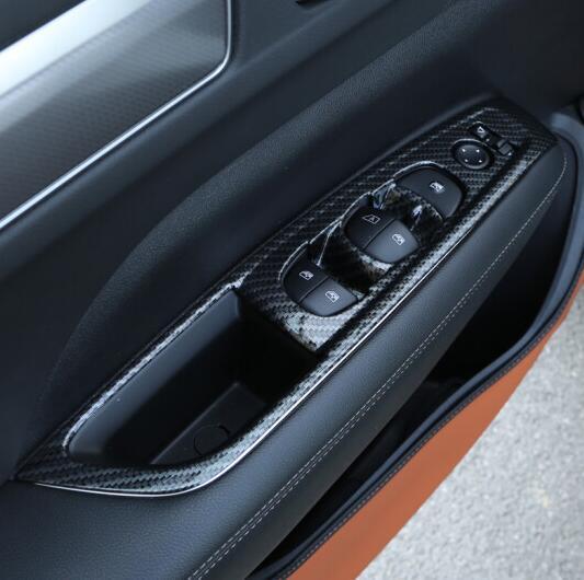 Renault Koleos HC Carbon Fenster Heber Schalter Taster Abdeckung Rahmen