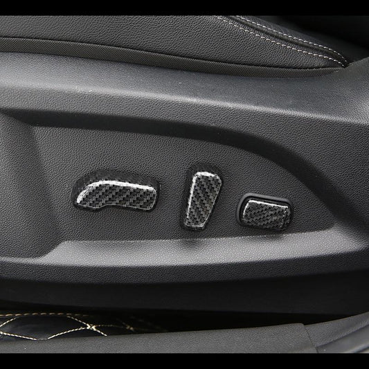 Renault Koleos HC Carbon Autositz Einstellung Schalter Knopf Abdeckung