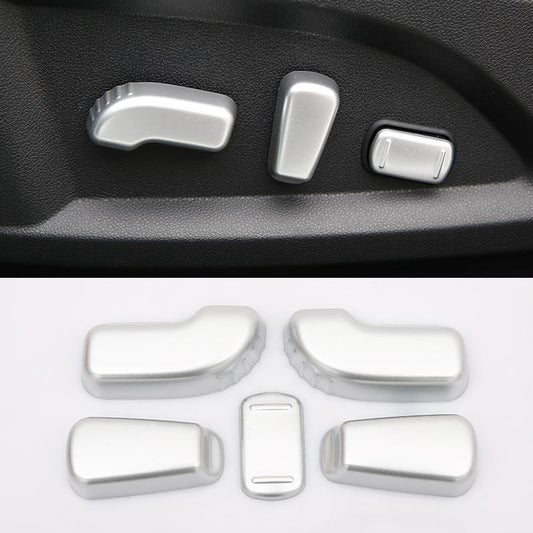 Renault Koleos HC Chrom Autositz Einstellung Schalter Knopf Abdeckung