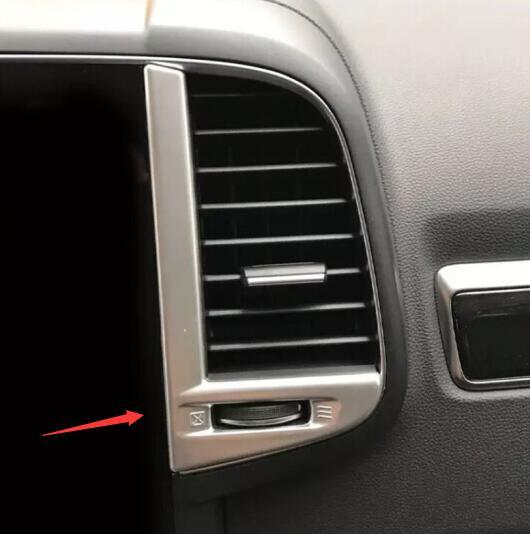 Renault Koleos HC Chrom Innenraum Luftdüsen Lüftungsgitter Lüftungsschacht Rahmen Abdeckung