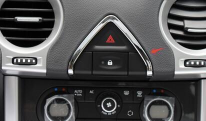 Renault Koleos 2 Chrom Warnblinker Leuchte Knopf Schalter Abdeckung
