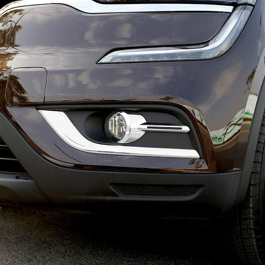 Renault Koleos HC Chrom Nebelscheinwerfer Licht Abdeckung Rahmen Vorne