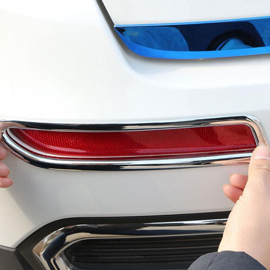 Renault Koleos HC Chrom Nebelscheinwerfer Abdeckung Rahmen Licht Hinten