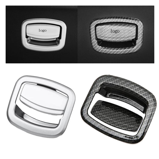 Renault Koleos HC Chrom Carbon Griff Hebel Handschuh Fach Kasten Abdeckung