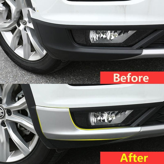 VW T-Roc MQB Chrom Nebelscheinwerfer Licht Vorne Abdeckung