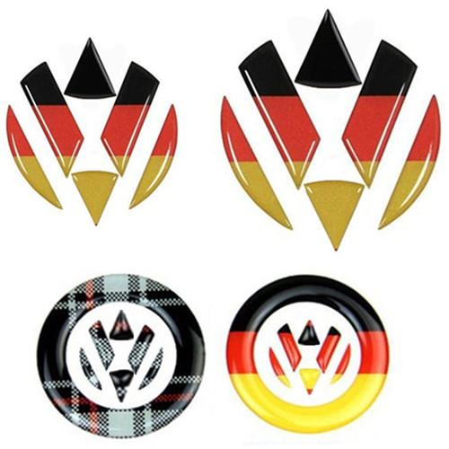 VW Aufkleber Logo Etikett für Lenkrad Kühlergrill Kofferraum