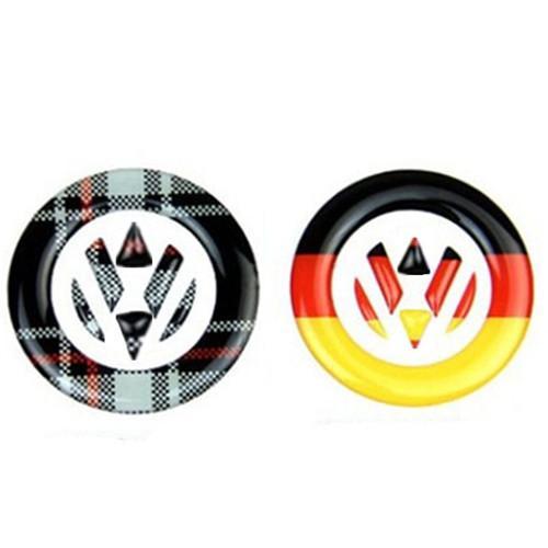 VW Aufkleber Logo Etikett für Lenkrad Kühlergrill Kofferraum