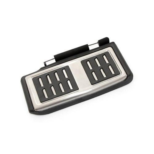 VW Passat B8 Golf 7 Edelstahl Pedal Kappen Gaspedal Kupplung Bremse Fußstütze