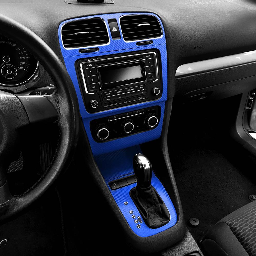 VW Golf 6 Mittelkonsole Armaturenbrett Luftdüsen Lüftungsgitter Schaltehebel Getriebe Gehäuse Aufkleber Etikett