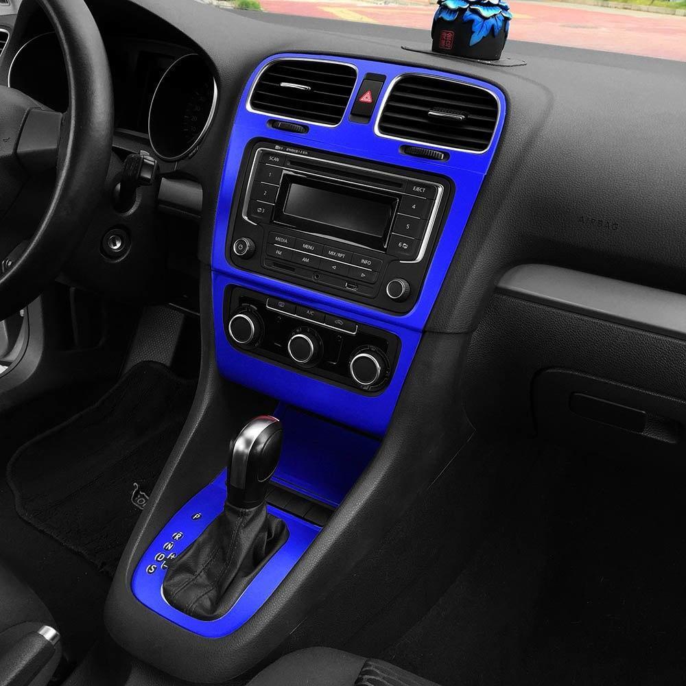 VW Golf 6 Mittelkonsole Armaturenbrett Luftdüsen Lüftungsgitter Schaltehebel Getriebe Gehäuse Aufkleber Etikett