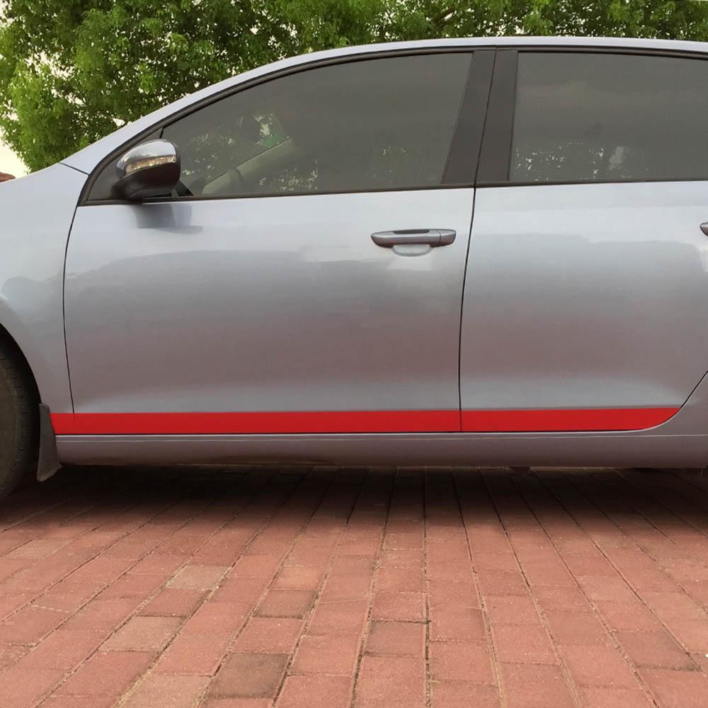 VW Golf 6 Zierleisten Seitenzierleisten Türleisten Aufkleber Etikett