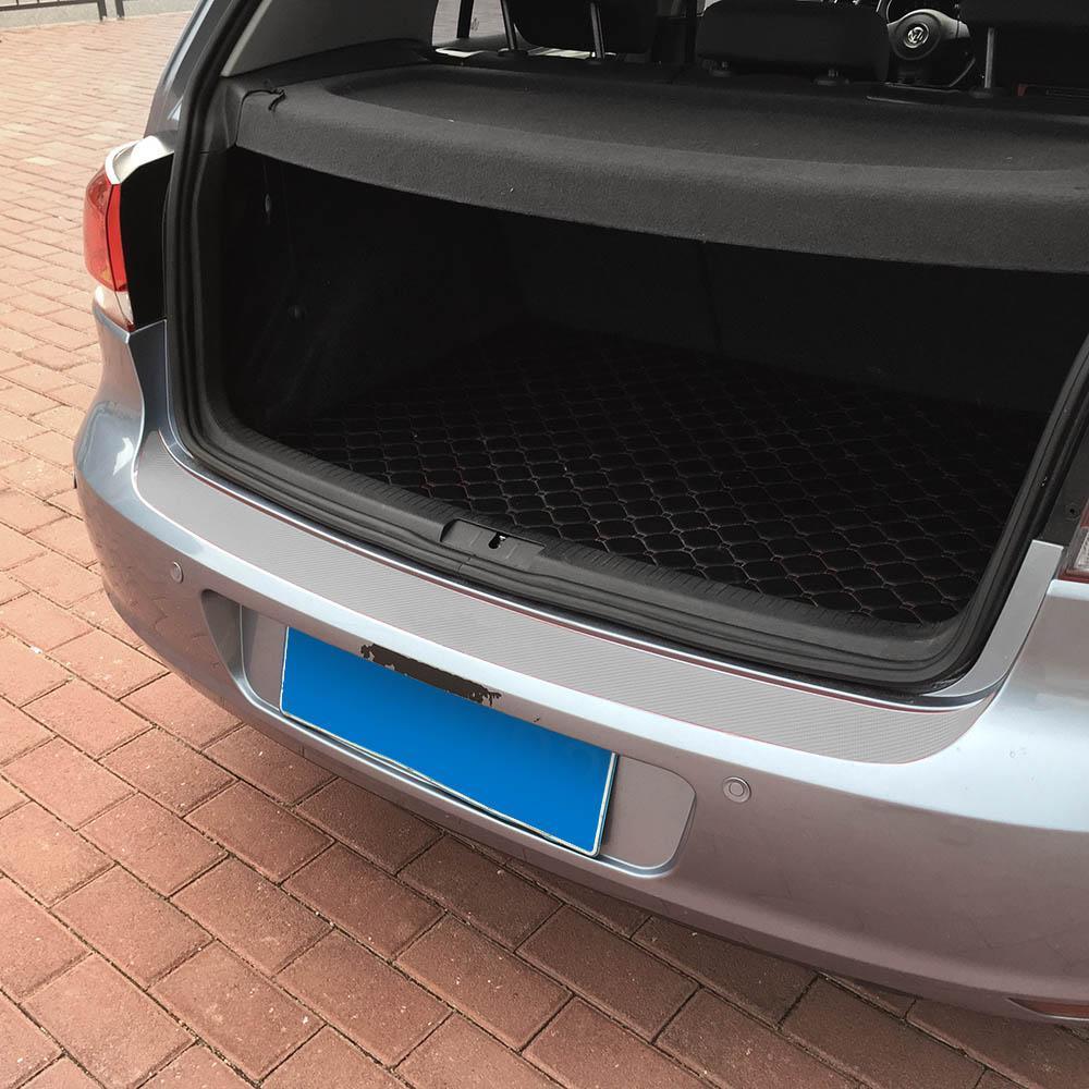 VW Golf 6 Ladekantenschutz Abkantung Stoßstange Schutz Aufkleber Etikett