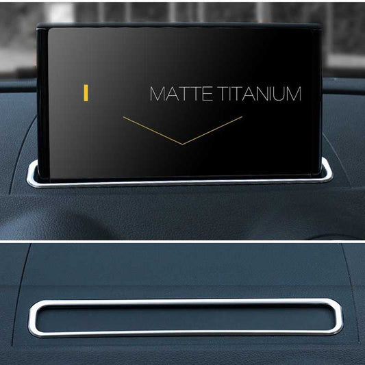 Audi A3 8V Mittelkonsole Armaturenbrett Bildschirm Rahmen Abdeckung