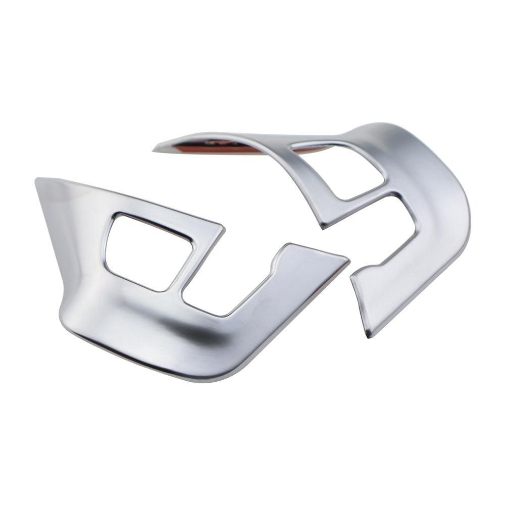 Peugeot 208 / 2008 Chrom Lenkradbezug Lenkradhülle Abdeckung Rahmen