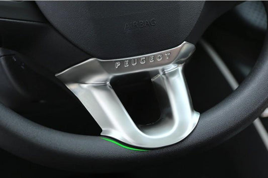 Peugeot 208 / 2008 Chrom Lenkradbezug Lenkradhülle Abdeckung