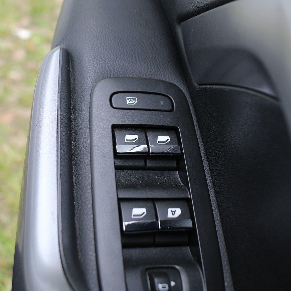 Peugeot Chrom Fenster Heber Schalter Knopf Abdeckung