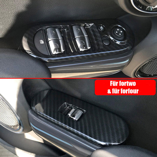 Mini Hatch Cooper Fenster Heber Schalter Taster Abdeckung Rahmen