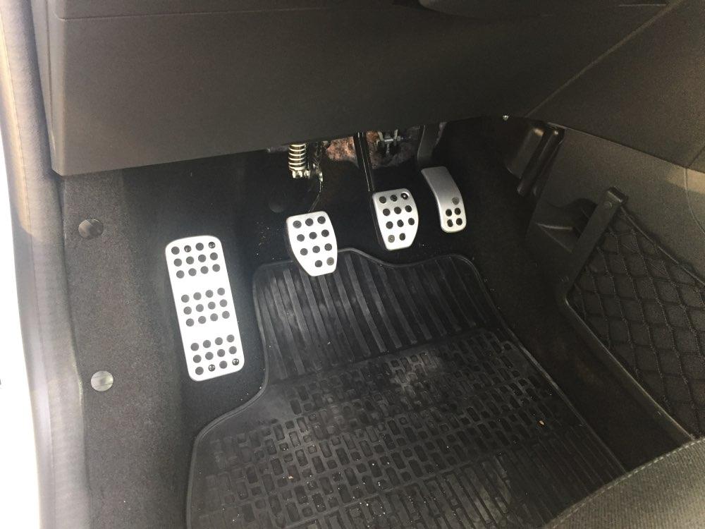 Peugeot 208 / 308 / 2008 Pedal Auflagen Kappen Gaspedal Kupplung Bremse Fußstütze