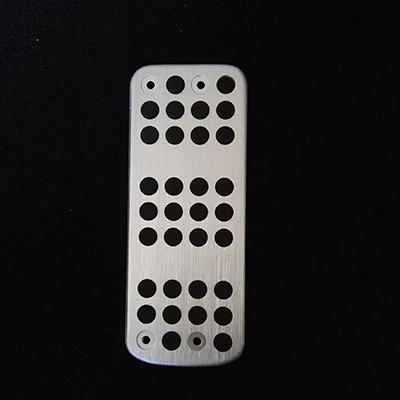 Peugeot 208 / 308 / 2008 Pedal Auflagen Kappen Gaspedal Kupplung Bremse Fußstütze