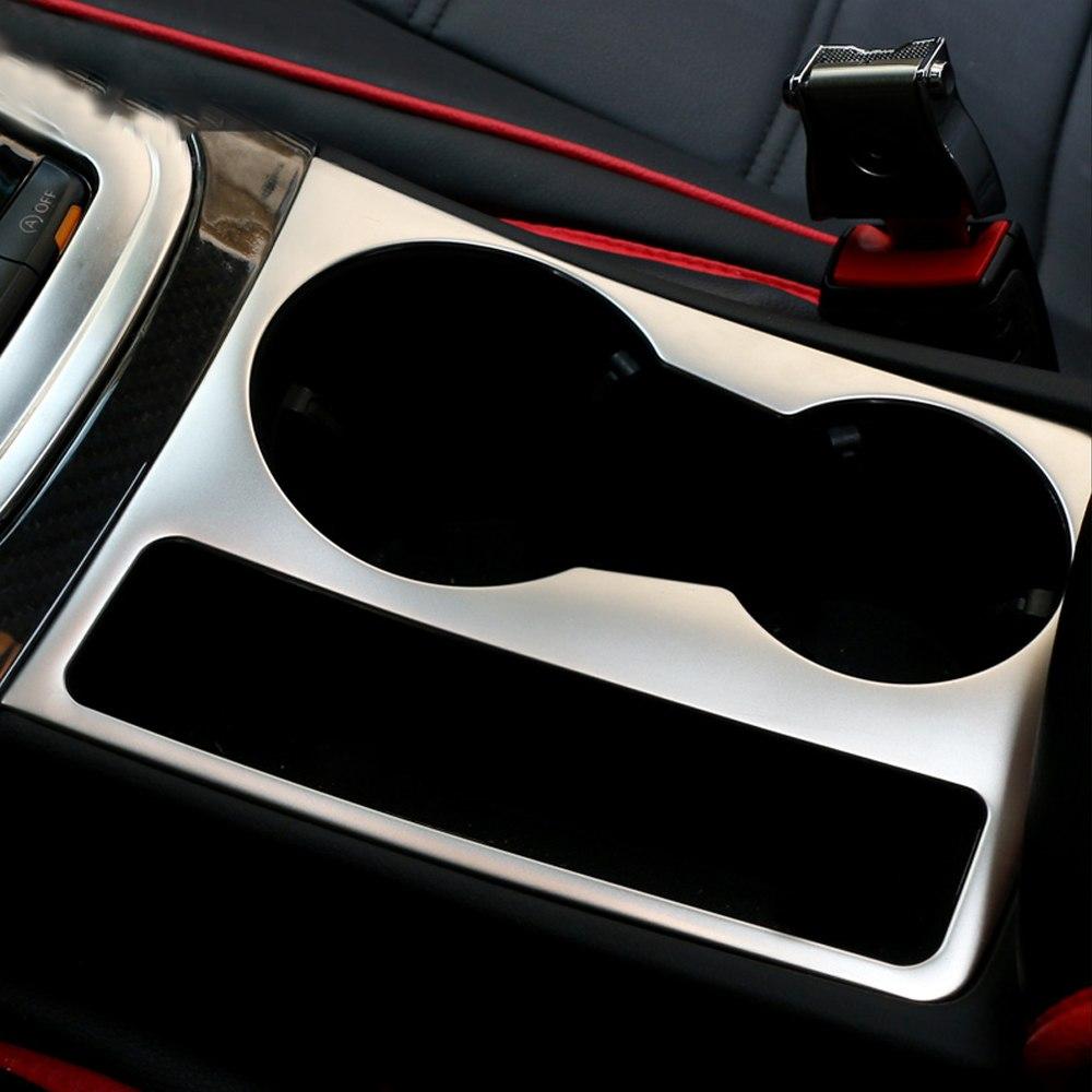 Audi A4 B8 / A5 B8 Chrom Mittelkonsole Getränke Becher Wasser Halter Abdeckung