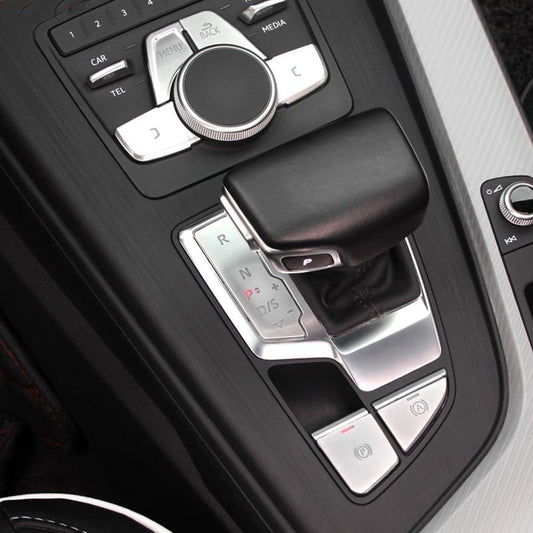 Audi A4 B9 / A5 B9 Chrom Mittelkonsole Schaltehebel Getriebe Menu Abdeckung