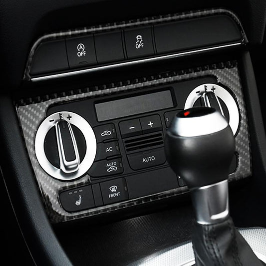 Audi Q3 8U Carbon Mittelkonsole Klimabedienteil Heizungsbedienteil AC Steuerung Abdeckung