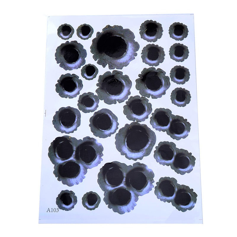 Gewehr Geschosse Gewehrkugeln Wafen Patronen Kratzer Vinyl Aufkleber