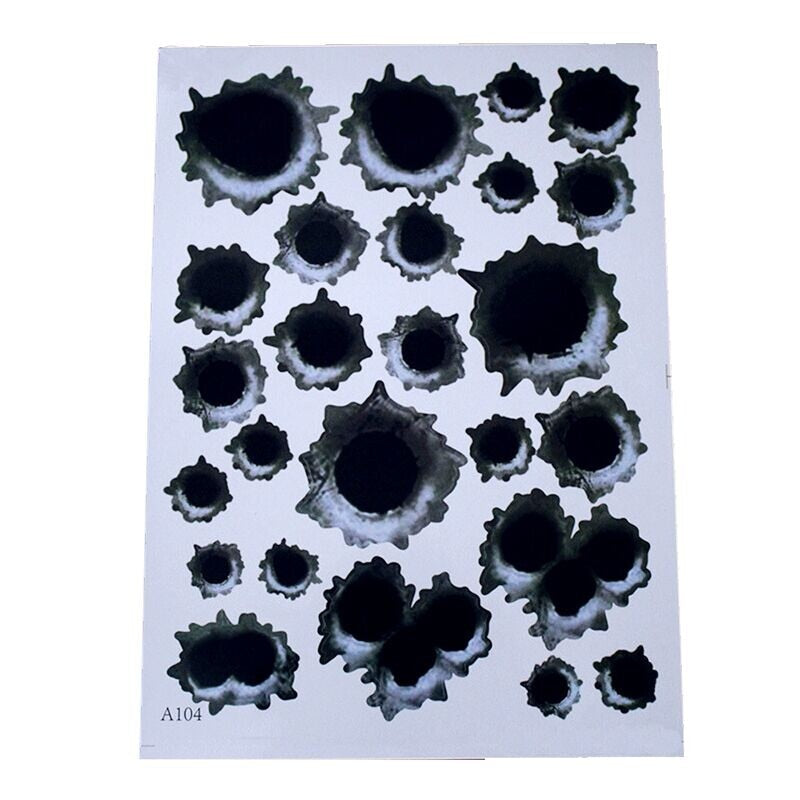 Gewehr Geschosse Gewehrkugeln Wafen Patronen Kratzer Vinyl Aufkleber