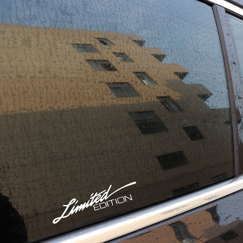 Limited Edition Vinyl Aufkleber Sticker Grafik
