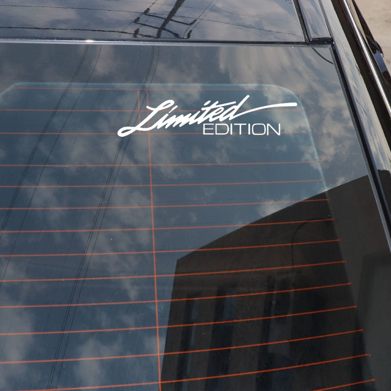 Limited Edition Vinyl Aufkleber Sticker Grafik