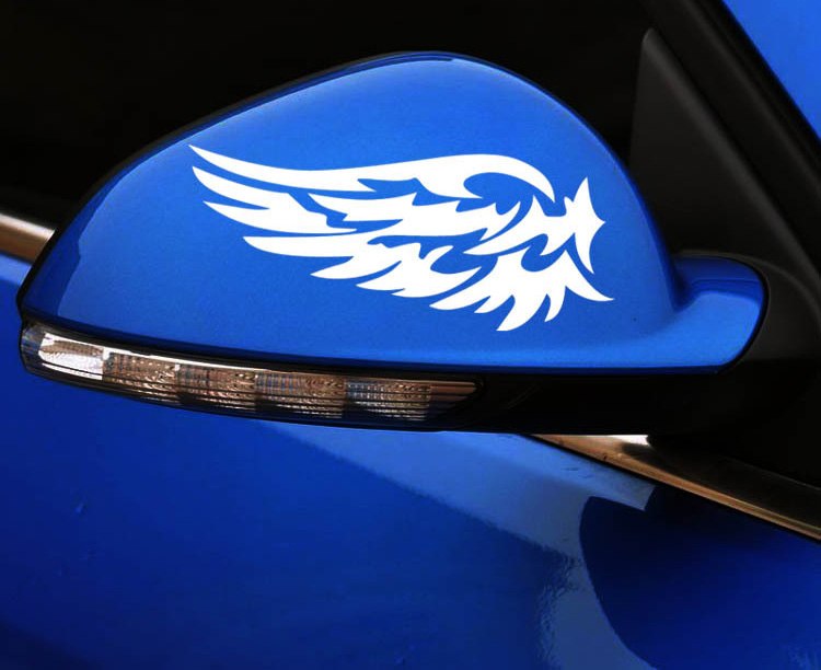 Schutzengel Flügel Vinyl Aufkleber