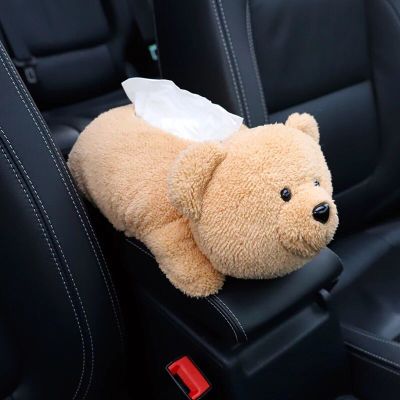 Niedliches Tier Auto Taschentuchhalter Kissen Armlehne Hängendes Papierhandtuch