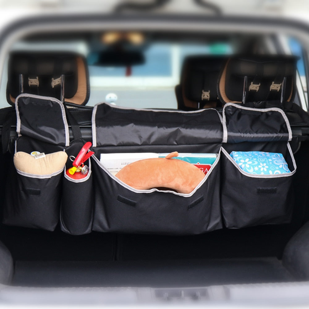 Auto Rücksitz Behälter Kofferraum Gepäckraum Stautasche Lagerung Ware Ordnung