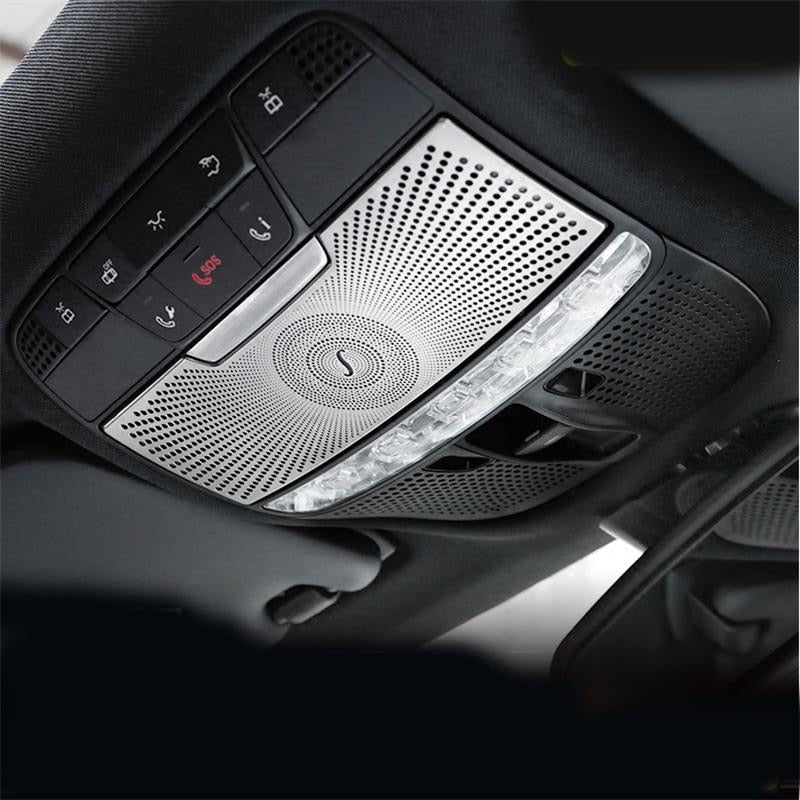 Mercedes GLC C253 X253 / C W205 Edelstahl Innenraumleuchte Dach Leselicht Abdeckung