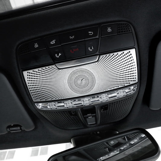 Mercedes GLC C253 X253 / C W205 Edelstahl Innenraumleuchte Dach Leselicht Abdeckung