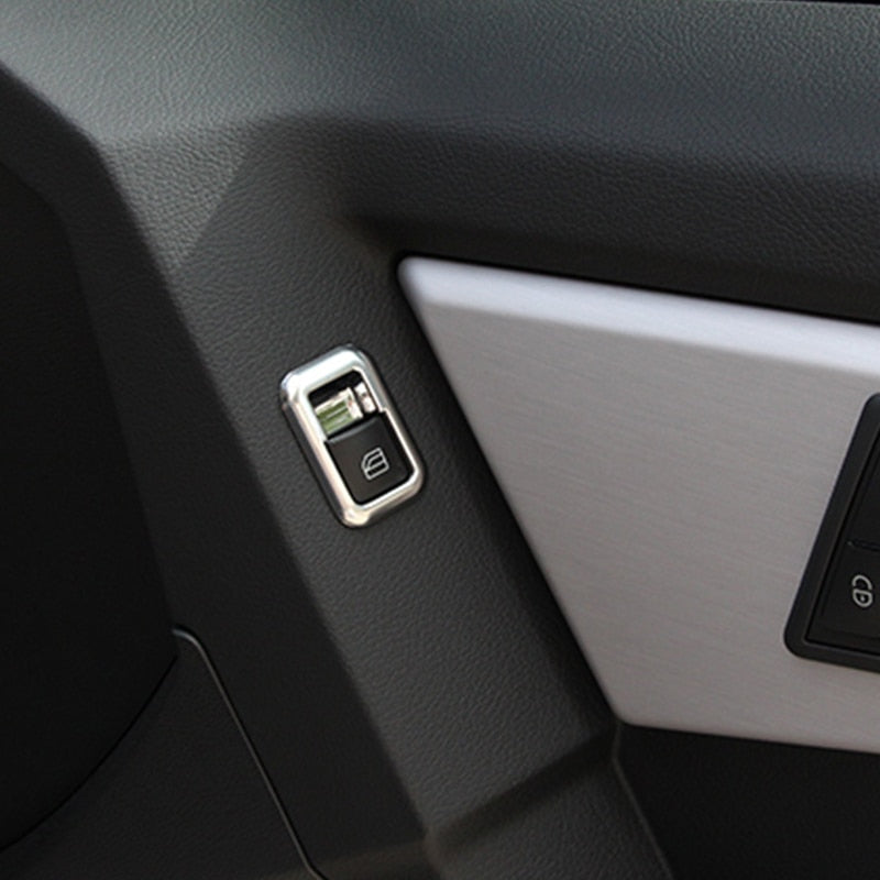 Mercedes A / B / C / CLA / E / GLA / GLE / GLK / GLS Edelstahl Fenster Heber Schalter Taster Abdeckung