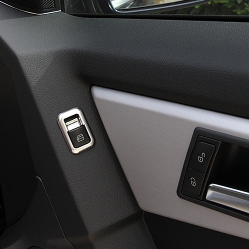 Mercedes A / B / C / CLA / E / GLA / GLE / GLK / GLS Edelstahl Fenster Heber Schalter Taster Abdeckung
