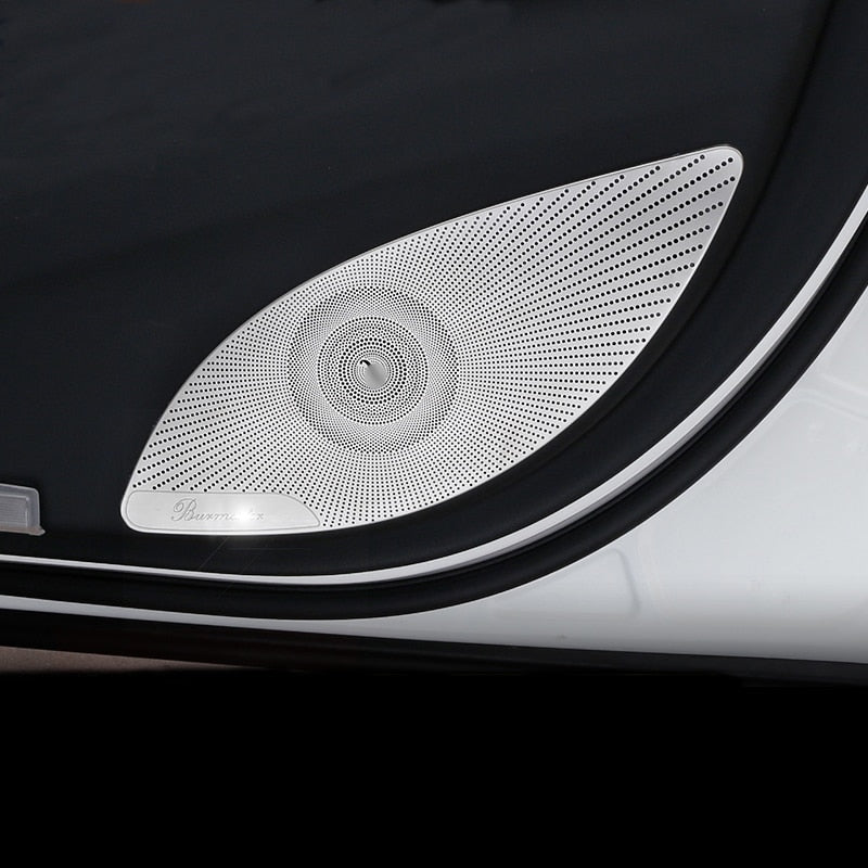 Mercedes E W213 Edelstahl Tür Lautsprecher Abdeckung