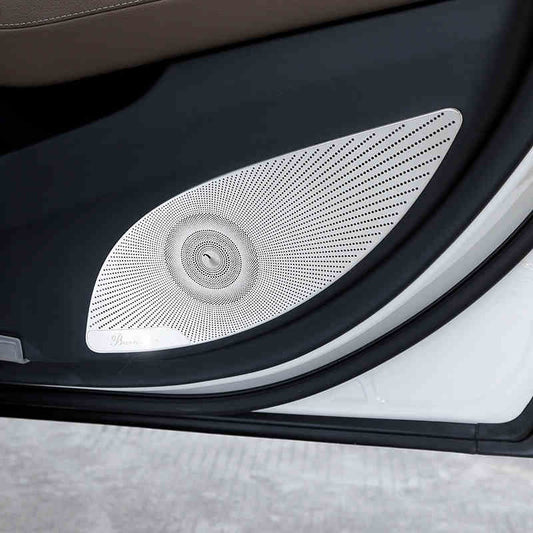 Mercedes E W213 Edelstahl Tür Lautsprecher Abdeckung