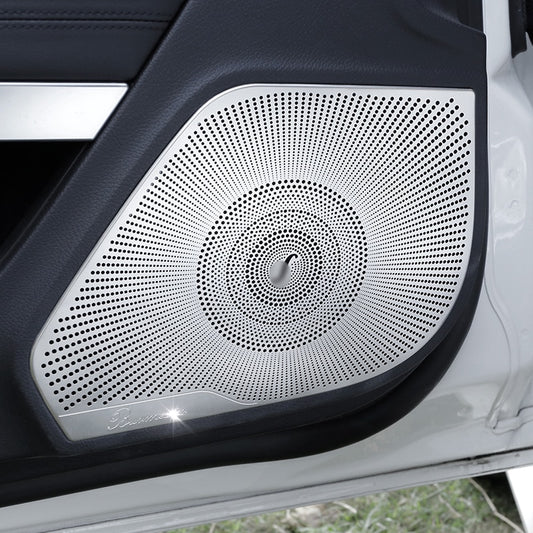 Mercedes E C207 Edelstahl Tür Lautsprecher Rahmen Abdeckung Blende