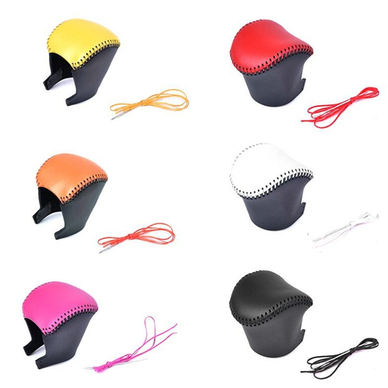 Smart fortwo forfour Schaltknauf Schalthebel Lederimitat Abdeckung