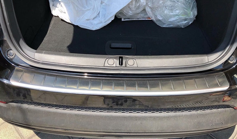 Fiat 500X Chrom Stoßfänger Zierleiste Stoßstange Schutz Hinten