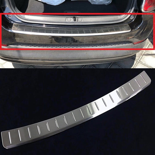 Fiat 500X Chrom Stoßfänger Zierleiste Stoßstange Schutz Hinten