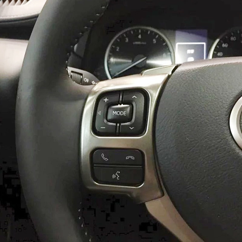 Lexus NX Chrom Lenkrad Schalter Knopfe Abdeckung