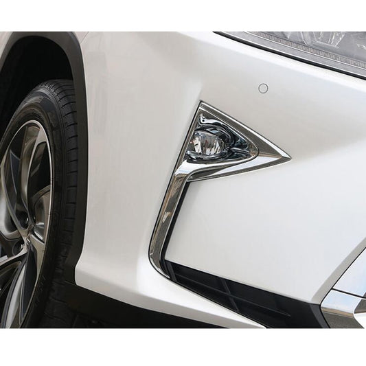 Lexus RX IV Chrom Nebelscheinwerfer Licht Abdeckung Rahmen Vorne