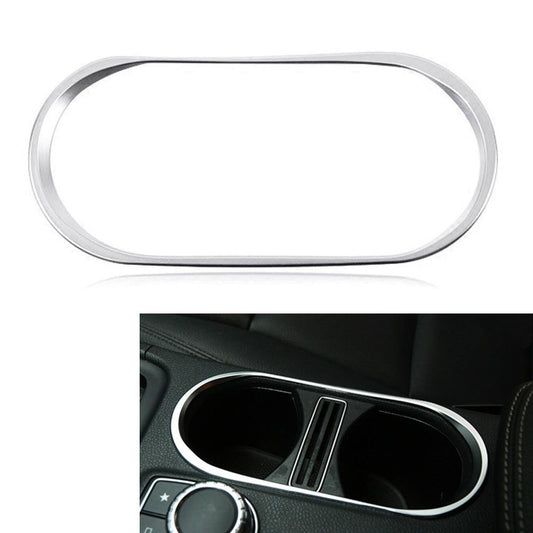 Mercedes A W176 / B W246 / CLA C117 X117 / GLA X156 Chrom Getränke Becher Wasser Halter Abdeckung